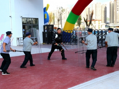 大埔公安组织开展校园安保力量培训