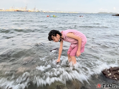 兴宁市大坪中心小学周芷珊丨走，看海去  