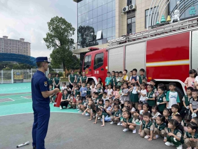 安全教育从娃娃抓起！蕉岭县消防救援大队走进辖区幼儿园开展活动