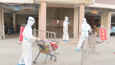 以练促防 筑牢防线！梅县区开展新冠肺炎疫情防控生活物资保障应急演练