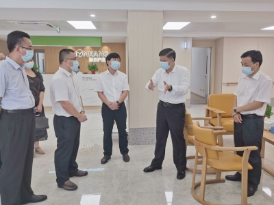 市民政局领导率队到丰顺开展国庆节安全生产及疫情防控工作检查