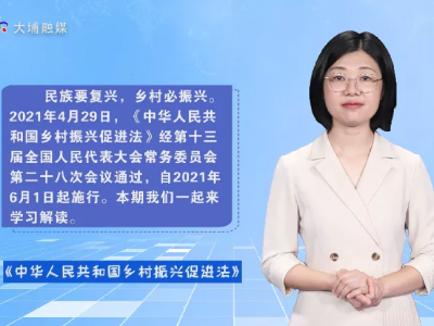 干货满满！人大代表这样解读《中华人民共和国乡村振兴促进法》→