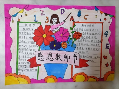 梅江区化育小学丘洋丨手抄报