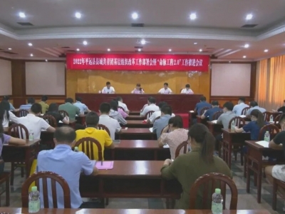 平远县召开县域共青团基层组织改革工作部署会暨 “命脉工程2.0”工作推进会