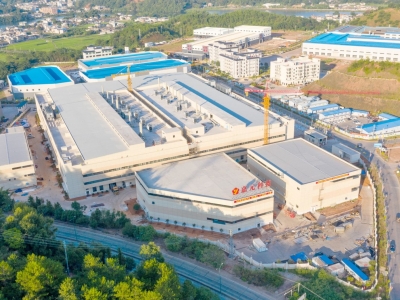 喜迎二十大丨白渡嘉元科技园年产1.6万吨项目开机投产