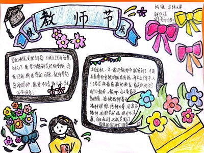 梅江区龙坪小学钟佳淇丨手抄报