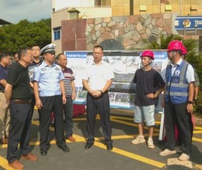 周小勇调研平远县县城提质改造工程 