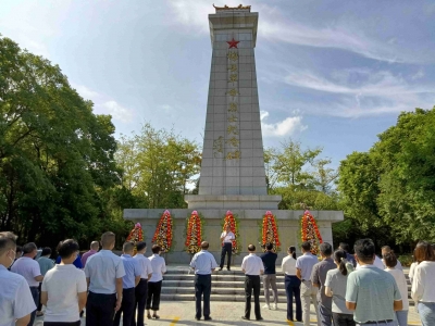 梅县区举行2022年烈士纪念日活动