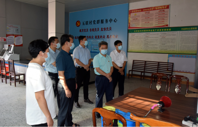 朱少辉率队到安流镇督导乡村振兴、乡村产业发展等重点工作