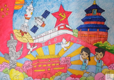 梅江区龙坪小学赖智鑫 丨绘画