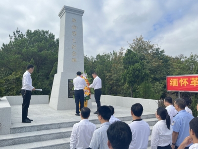 弘扬英烈精神！梅县区石坑镇开展烈士纪念日公祭活动