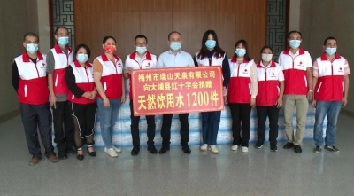 大埔爱心企业捐赠物资同心抗疫，传递暖暖温情！