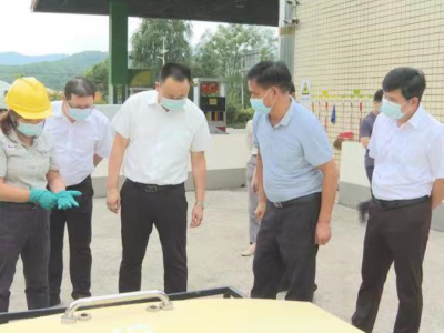 蕉岭县领导率队开展安全生产大检查
