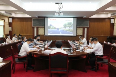 丰顺召开235国道综合提升工程和汤坑镇乡村振兴示范带项目建设推进会