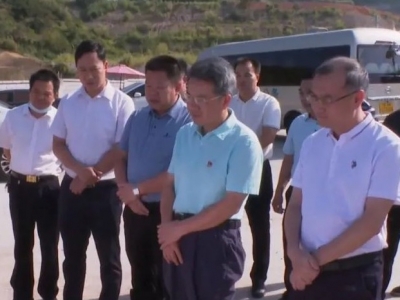 朱少辉、丘炀率队调研实体经济重点项目建设推进工作