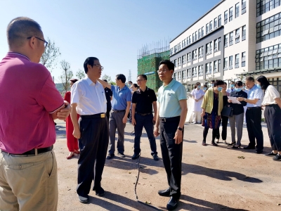 马志元率队督办调研挂钩联系的广州中医药大学紫合梅州医院建设项目