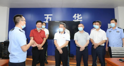 朱少辉、丘炀率队调研国庆、党的二十大安保维稳工作