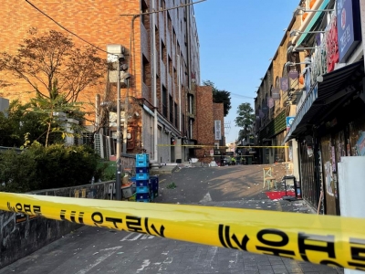韩国大规模踩踏事故已造成149人死亡