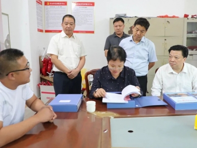 省农业农村厅领导到丰顺调研督导防止返贫监测和帮扶工作