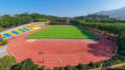 多元运动so easy！蕉岭中学熊德龙体育场“焕新”投用！