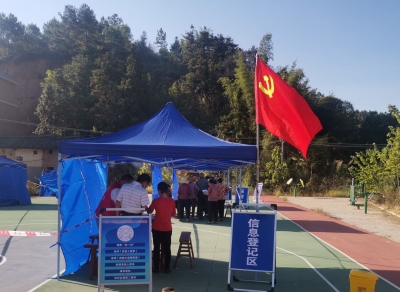 一线党旗飘！兴宁水口镇党员志愿者筑牢防火防疫“双防线”