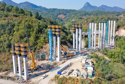 刷新进度条！梅县区西部旅游快线项目建设高效率快节奏推进