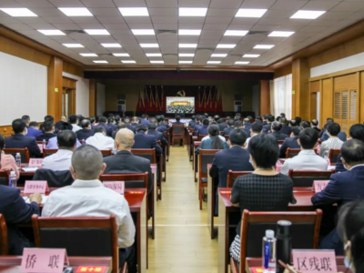 梅县区组织收听收看广东省传达贯彻党的二十大精神电视电话会议