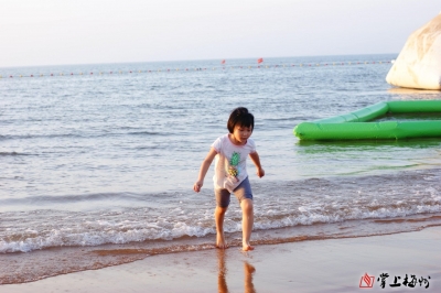 梅江区金山小学罗佳钰丨美丽的大海