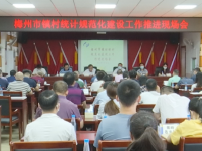 全市镇村统计规范化建设工作推进现场会在蕉岭召开