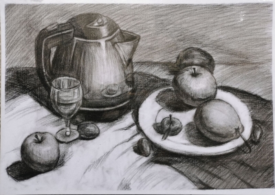 梅江区水白中学谢天宇丨绘画　