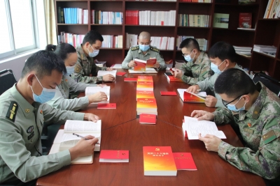 大埔县人武部多措并举深入学习领会党的二十大精神