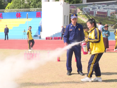 五华：“蓝朋友”进校园，带来“沉浸式”消防安全常识课