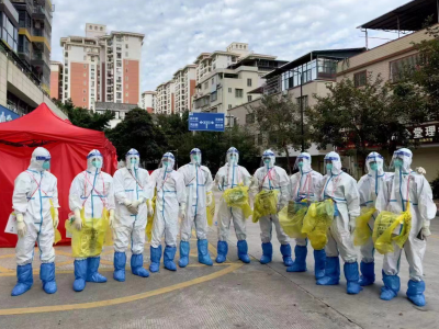 梅江区：支部在抗疫一线设立，党员在基层一线担当！