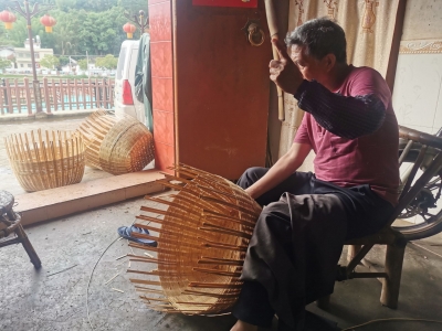 山峰 | 组图：织箩筐