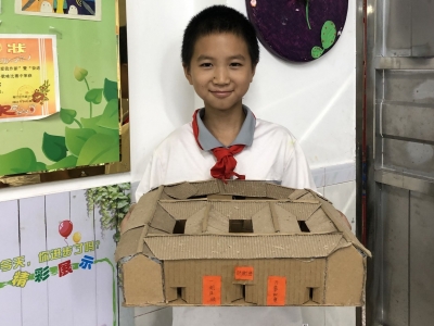 照片墙丨巧手“建”围龙屋