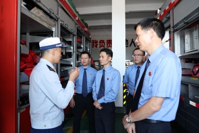 “检察蓝”+“火焰蓝”！“蓝蓝协作” 共筑消防安全屏障