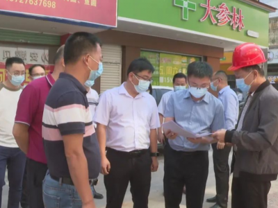 张贤亮率队调研美丽圩镇、安置区建设工作：优化规划设计方案 全力推进项目建设