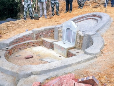 还在偷偷建坟？五华县这个镇，连拆两座！