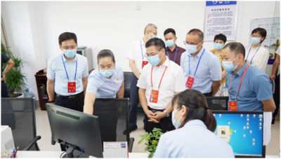 梅江区人大常委会一行到梅江区司法局开展专题视察活动