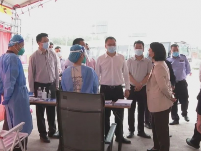 周小勇率队督查“落地检”工作