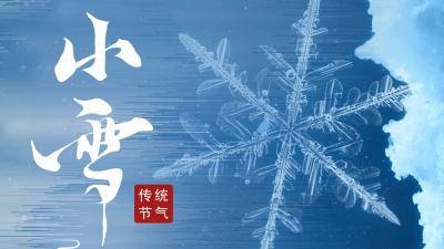 小雪：冬令成 万物藏