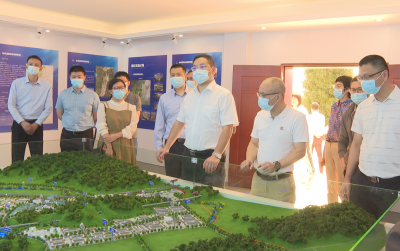 省委党校中青班一行到蕉岭调研