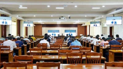 大埔县组织收听收看全省涉疫地市疫情防控工作视频调度会