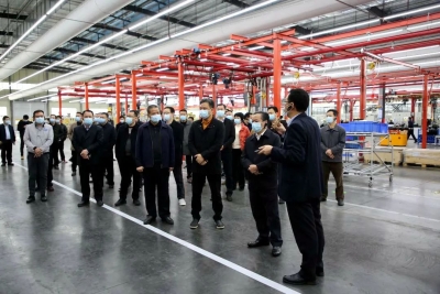 大埔县党政学习考察团到梅县区考察 学习借鉴梅县区实体经济发展、推动乡村振兴经验做法