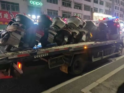 非法改装还“炸街”扰民？兴宁交警出手了！