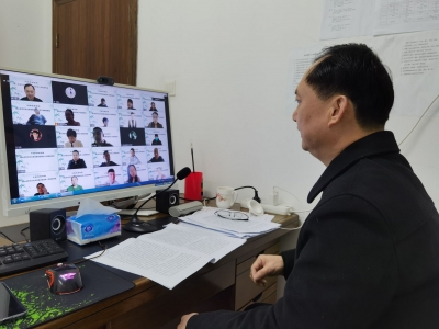 广东汉剧名家张广武为戏曲非遗传承人高级研修班授课