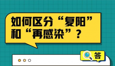有关新冠“复阳”、“再感染”，十问十答！