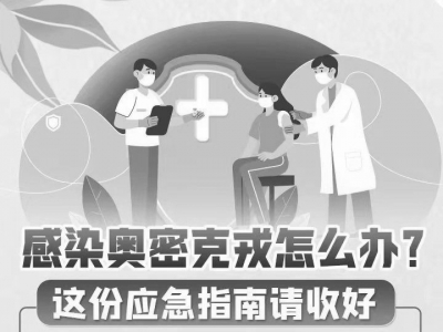 感染奥密克戎怎么办？这份应急指南请收好→