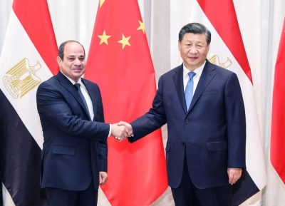 习近平会见埃及总统塞西