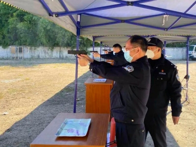 以训促战！兴宁市公安局举行实弹射击训练